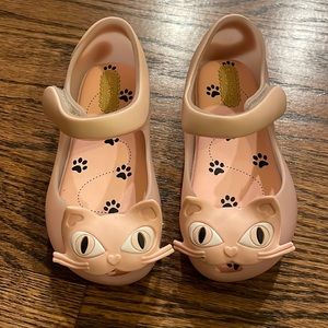 NEW Mini Melissa Light Link Kitty Cat Mary Jane Sz.8